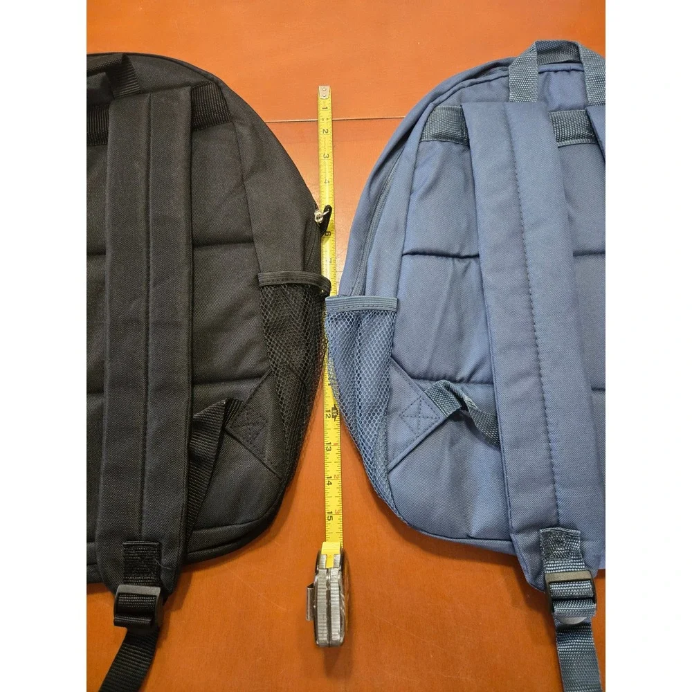 New Deal Worthy 15 Inch Laptop Backpack Set of 2 Black and Blue Reflective Strip